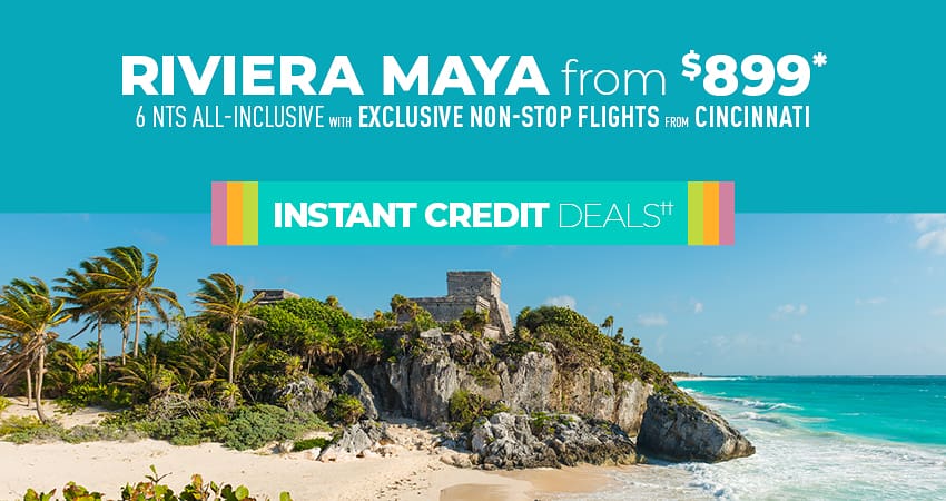 Cincinnati to Riviera Maya Deals