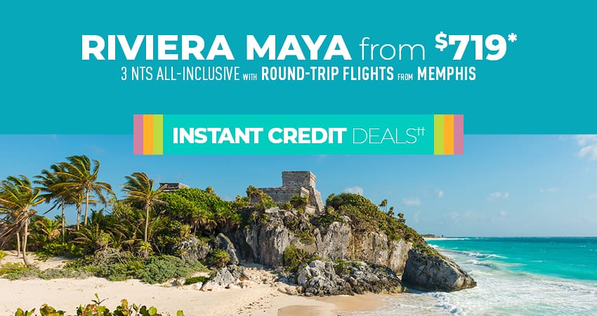 Memphis to Riviera Maya Deals