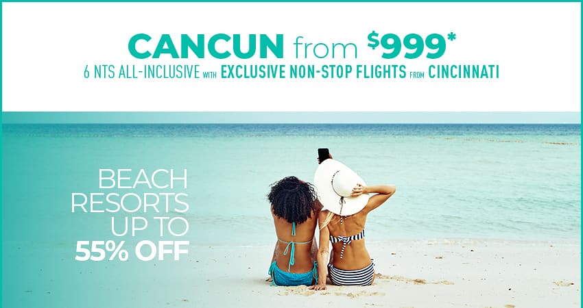 Cincinnati to Cancun Deals