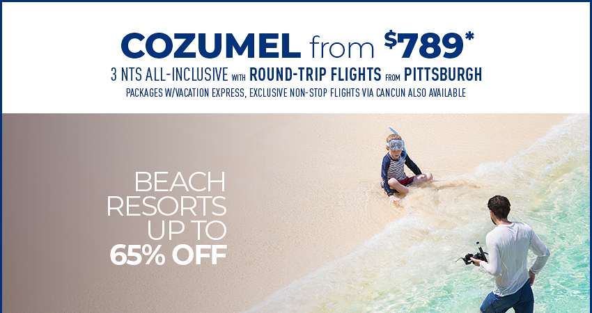 Pittsburgh to Cozumel Deals