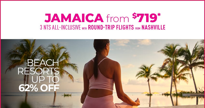 Nashville to Jamaica Deals