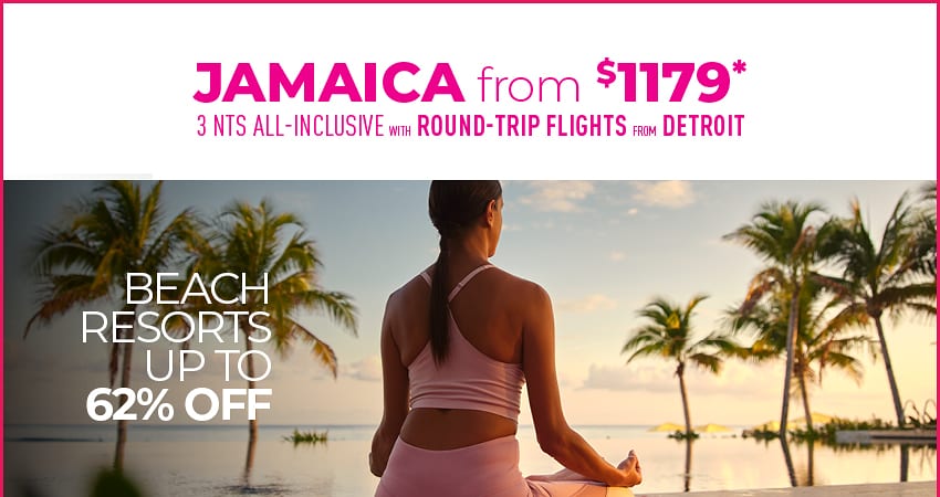 Detroit to Jamaica Deals