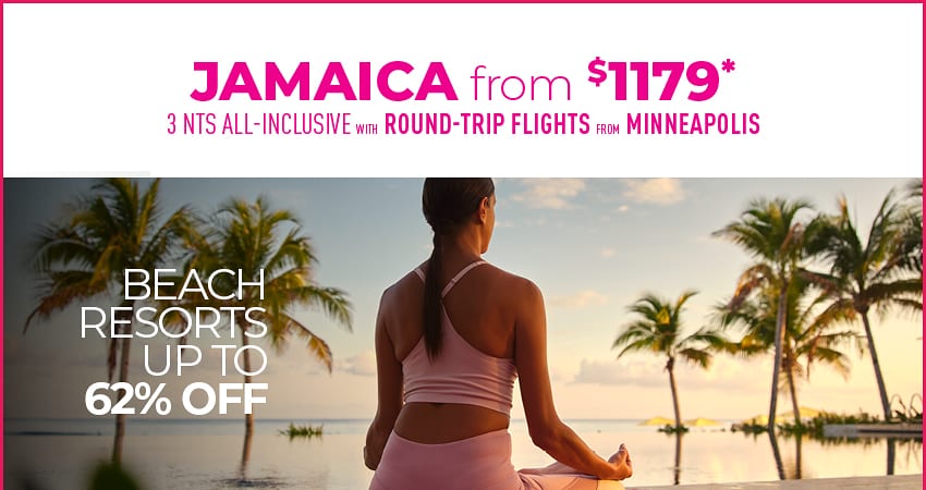 Minneapolis to Jamaica Deals