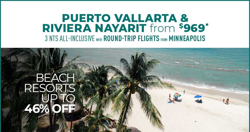 Minneapolis to Puerto Vallarta Deals
