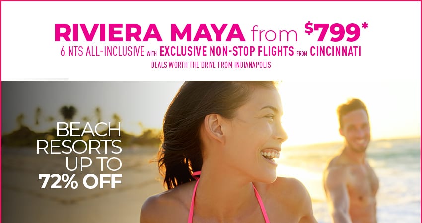Indianapolis to Riviera Maya Deals