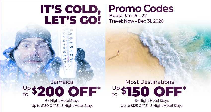 Special Deals on Vacation Packages