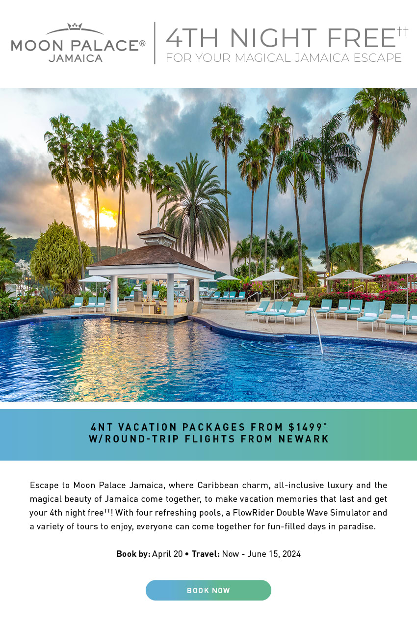 Moon Palace Jamaica 4th Night Offer