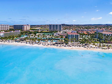 Bars and Restaurants at Holiday Inn Resort Aruba, Palm Beach, Oranjestad