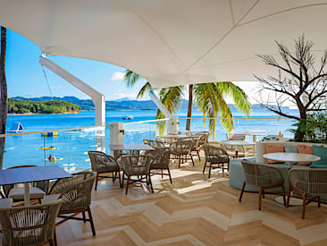 Bars and Restaurants at Windjammer Landing Villa Beach Resort, Castries, St Lucia