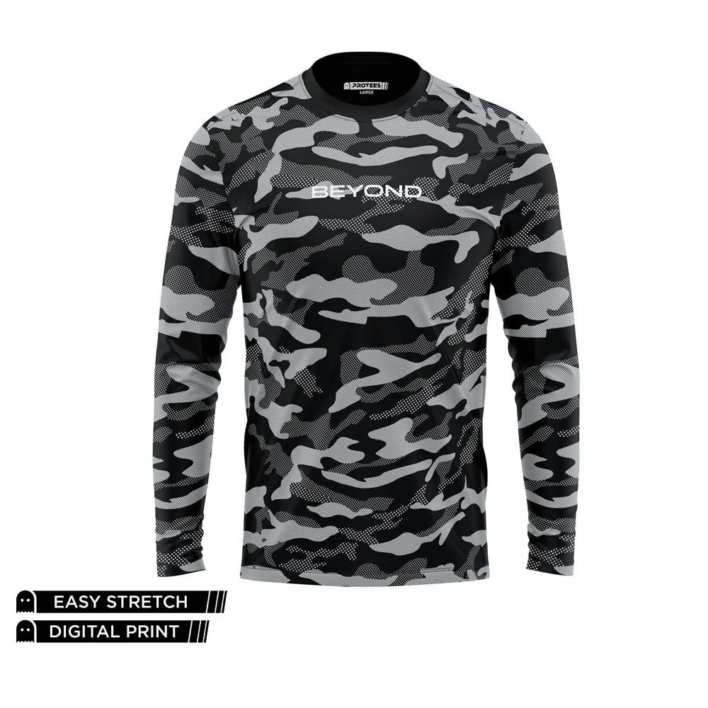 BEYOND - SHADOW DRIFT CAMO DRY FIT FULL SLEEVES