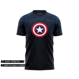 DIGITAL DRY-FIT TEE - CAPTAIN AMERICA DG01004AO URG107