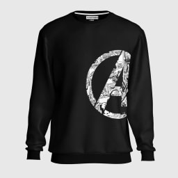 NEW BLACK AVENGERS SWEATSHIRT