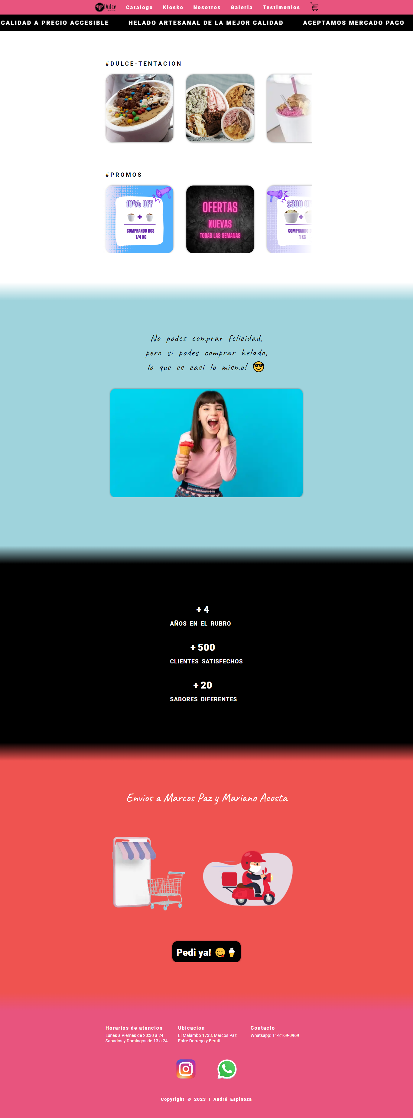 tienda: dulce tentation