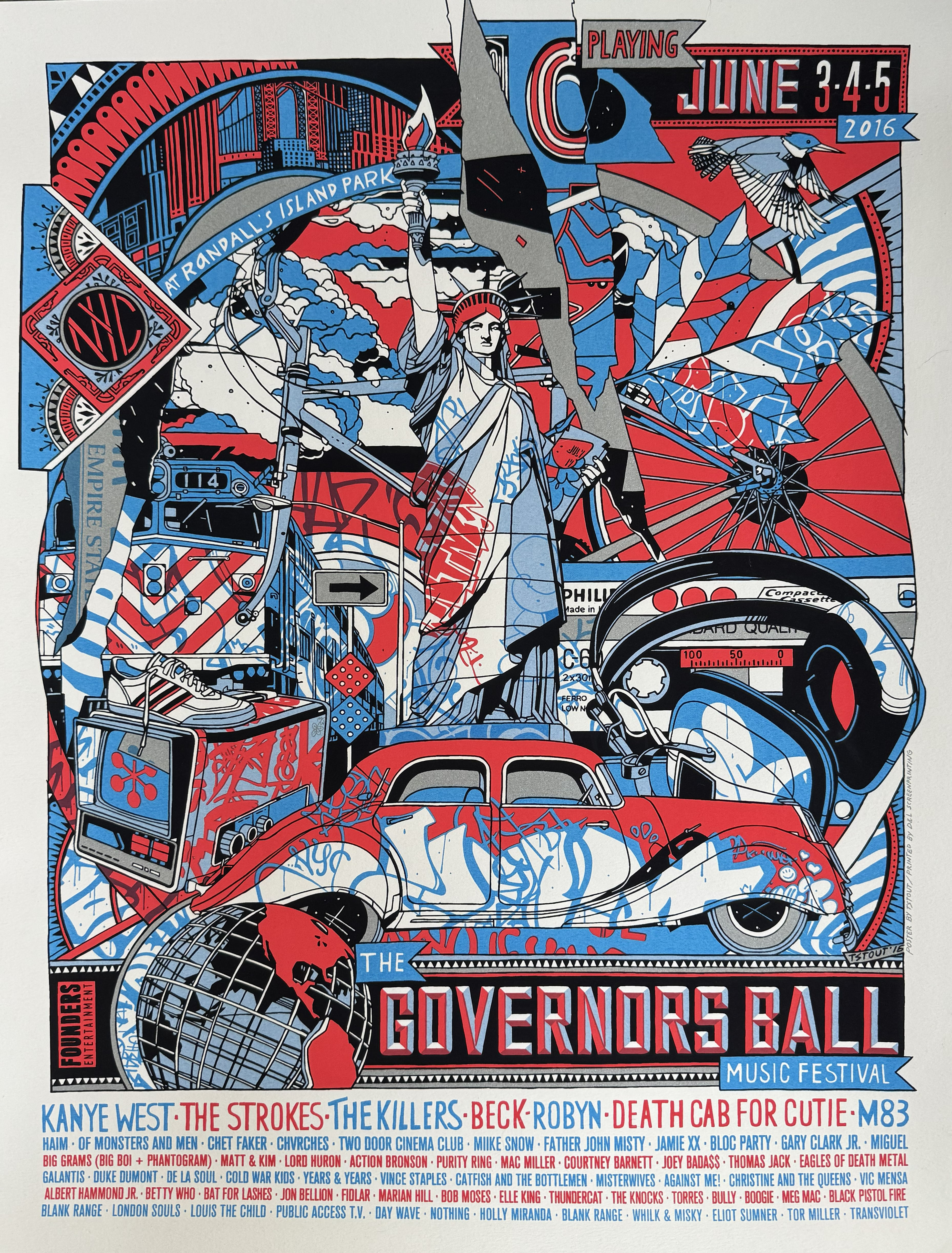 The Strokes poster by Tstout