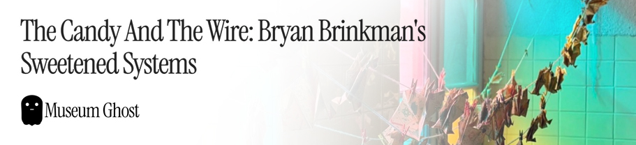 Museum Ghost essay — The Candy and the Wire: Bryan Brinkman's Sweetened Systems