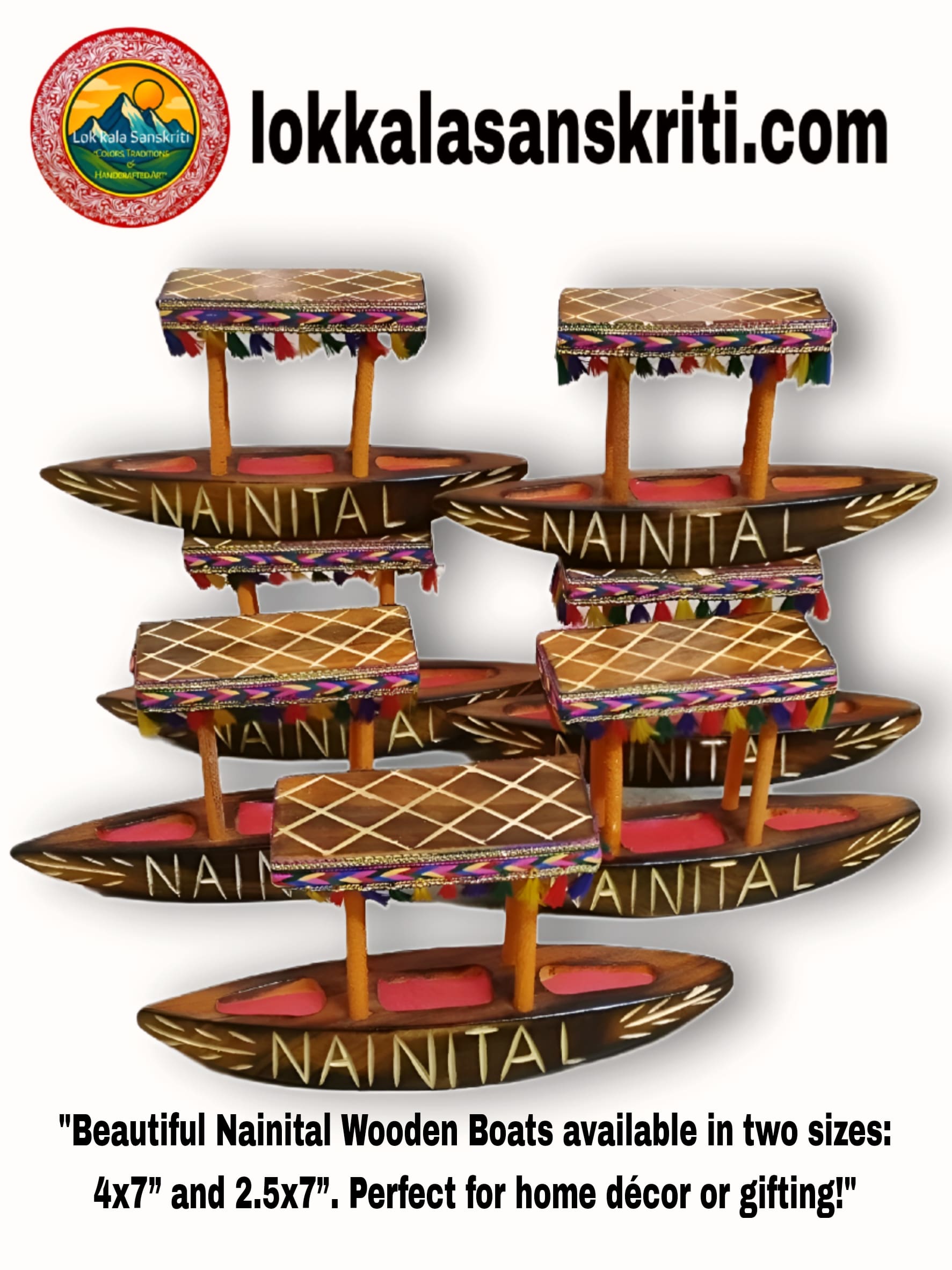 Nainital Wooden Boat – Miniature Craft