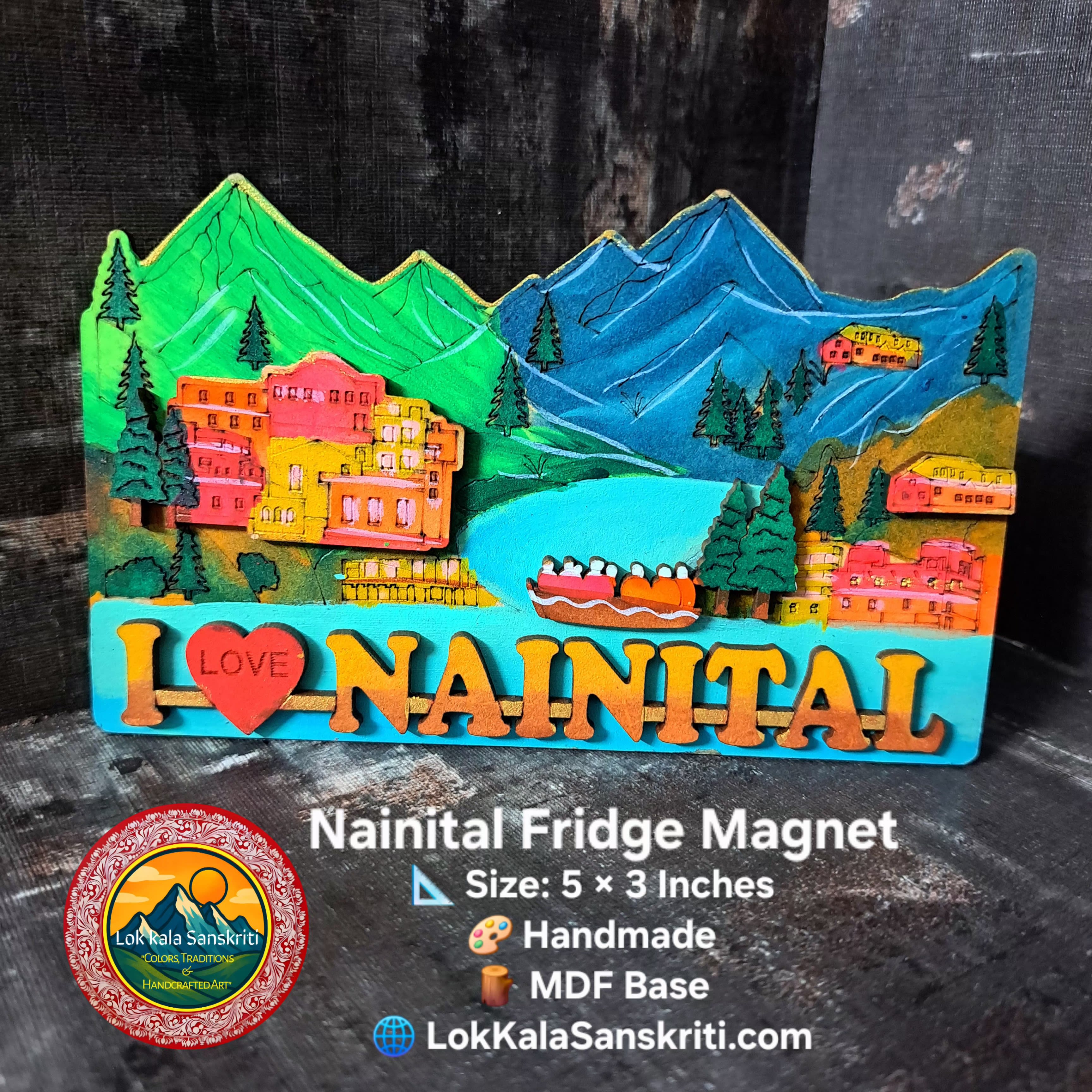 NAINITAL FRIGE MANGNET thumbnail 2