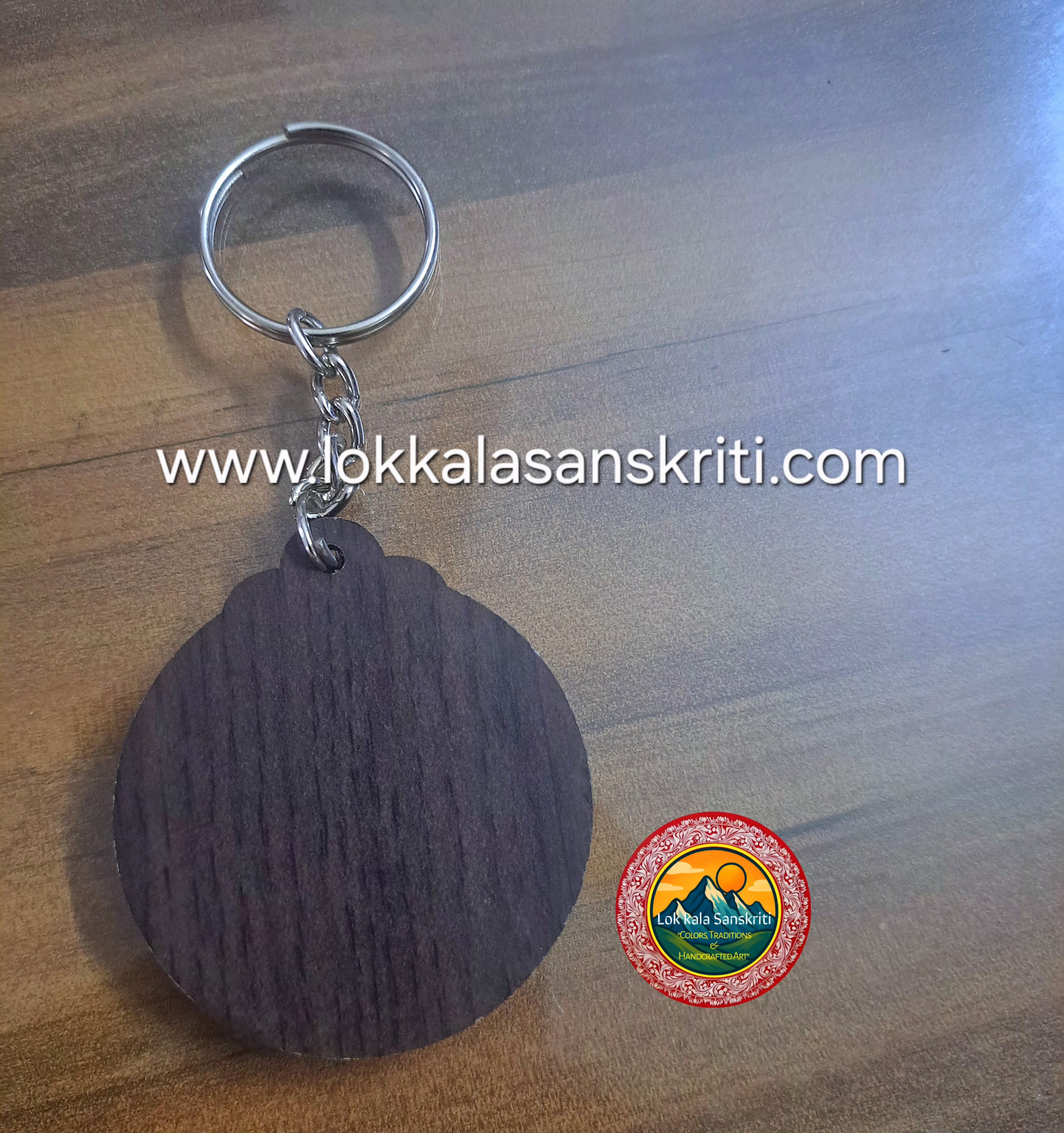 Neem Karoli Maharaj Ji Keychain thumbnail 3