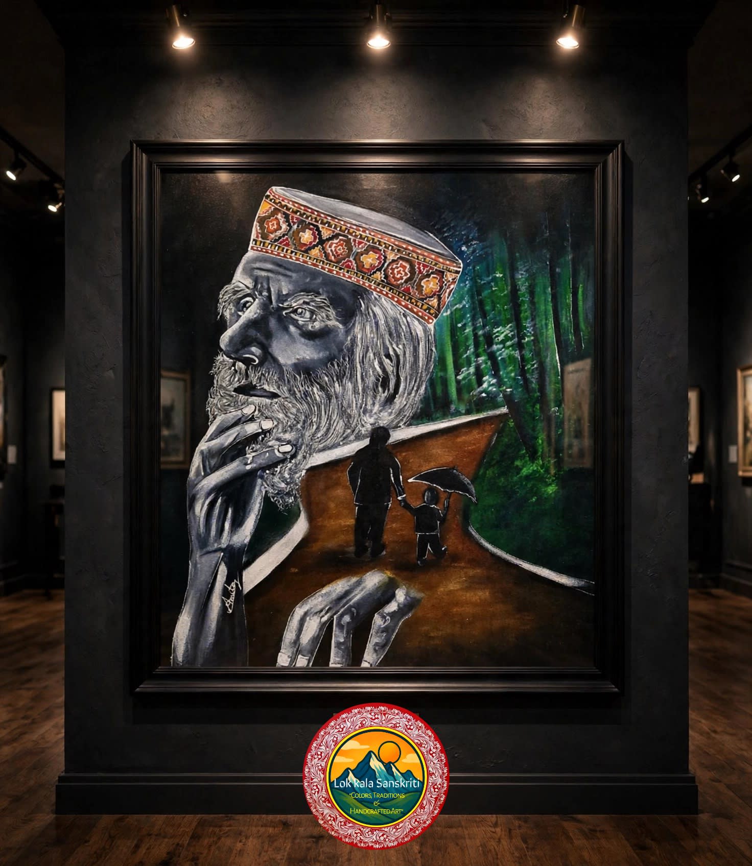 ACRYLIC PAINTING (Uss Raasty Par) thumbnail 3