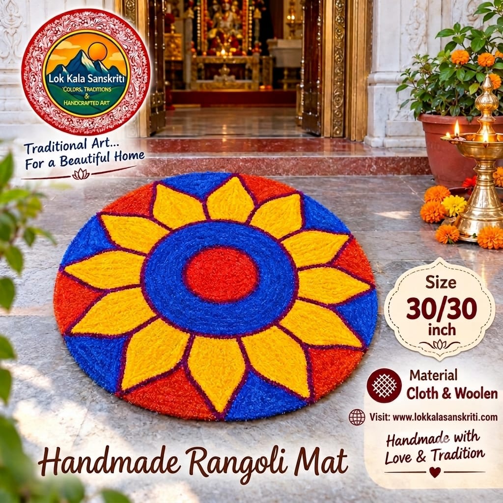 Handmade Rangoli Mat