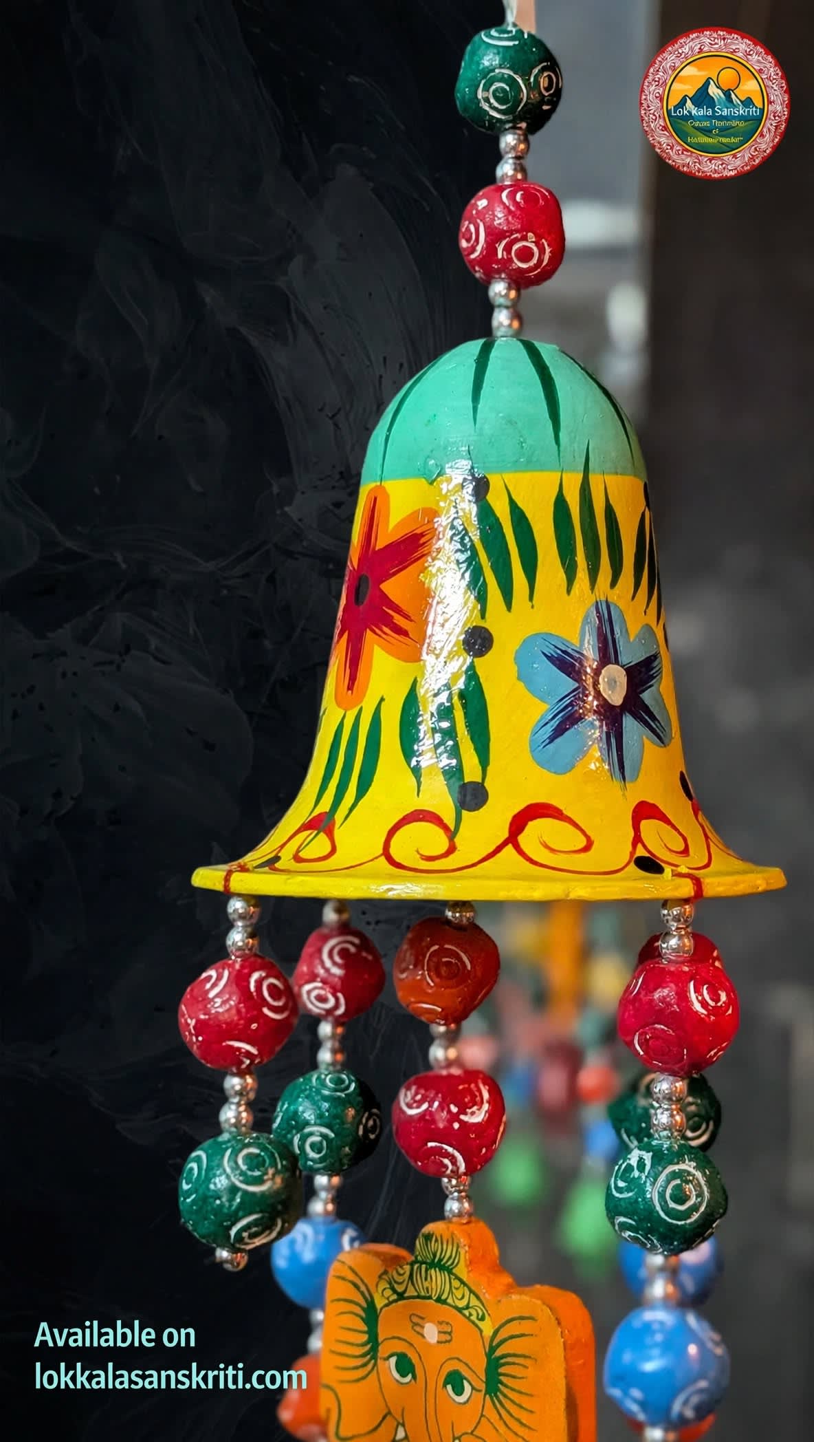 Wooden Ganesha Jhoomar Toran thumbnail 4