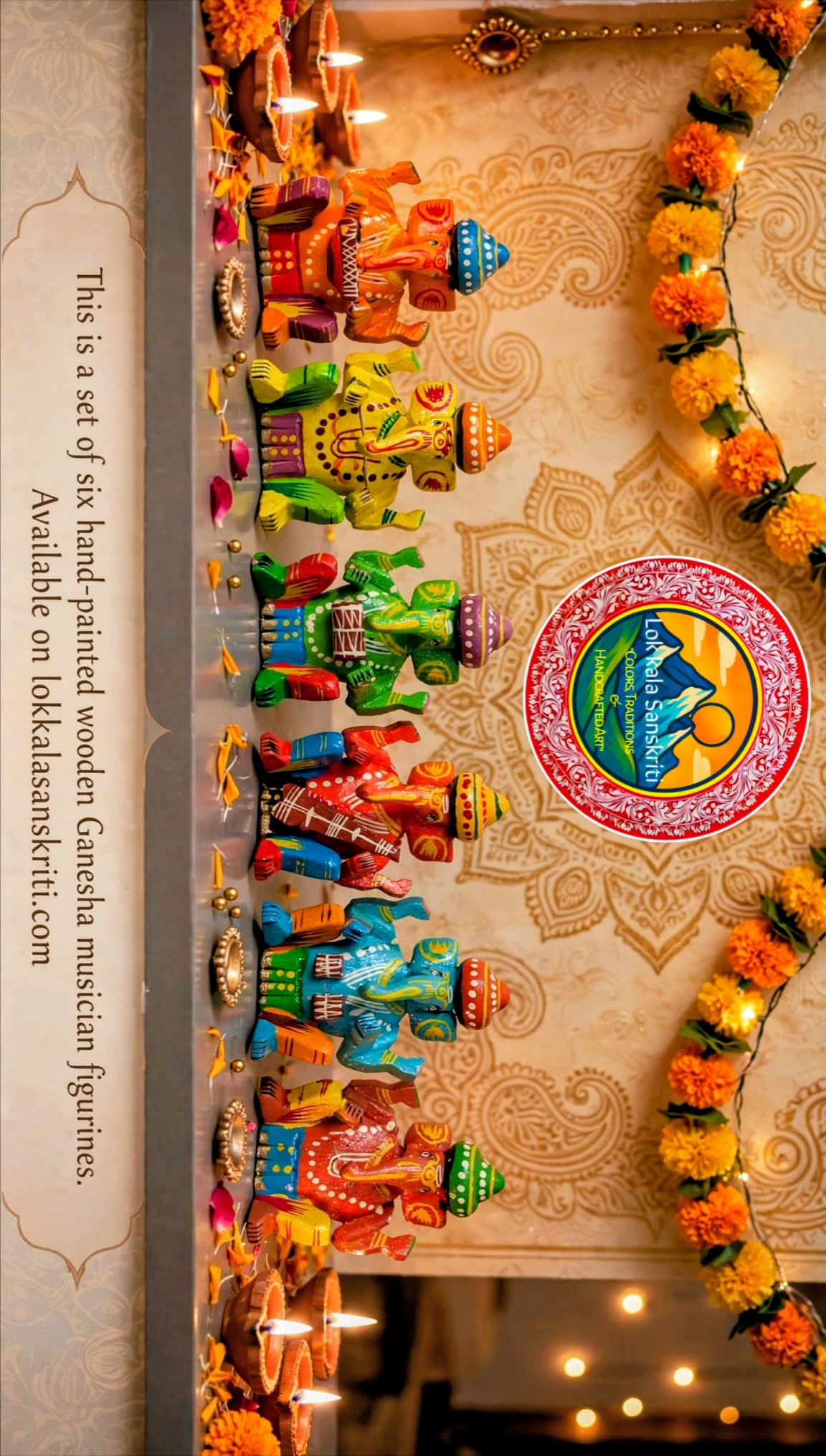 1 Ganesha musicians set thumbnail 3