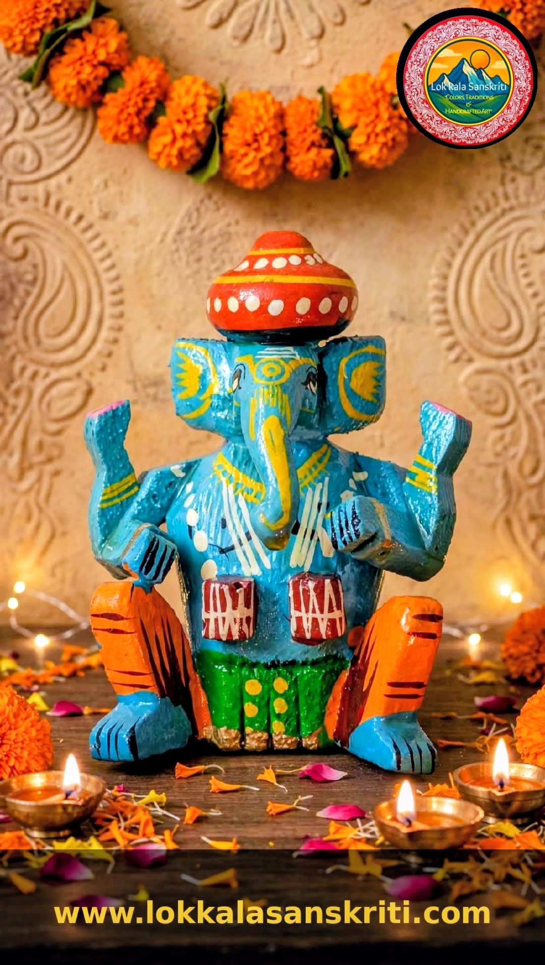 1 Ganesha musicians set thumbnail 4