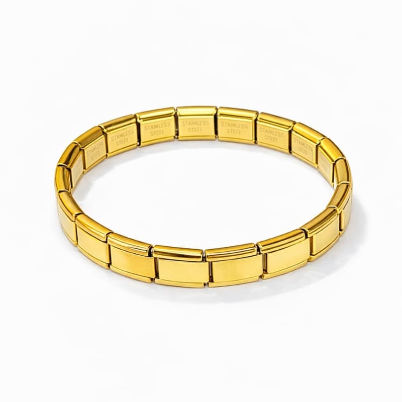 Pulsera Eslabón Dorado Clásico