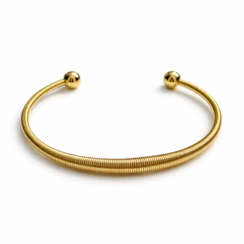 Brazalete Minimalista Dorado