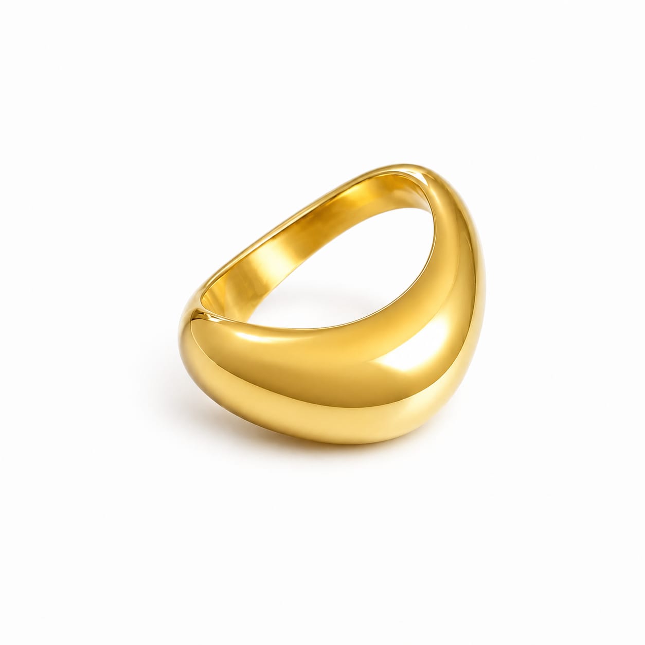 Anillo Gota Dorada