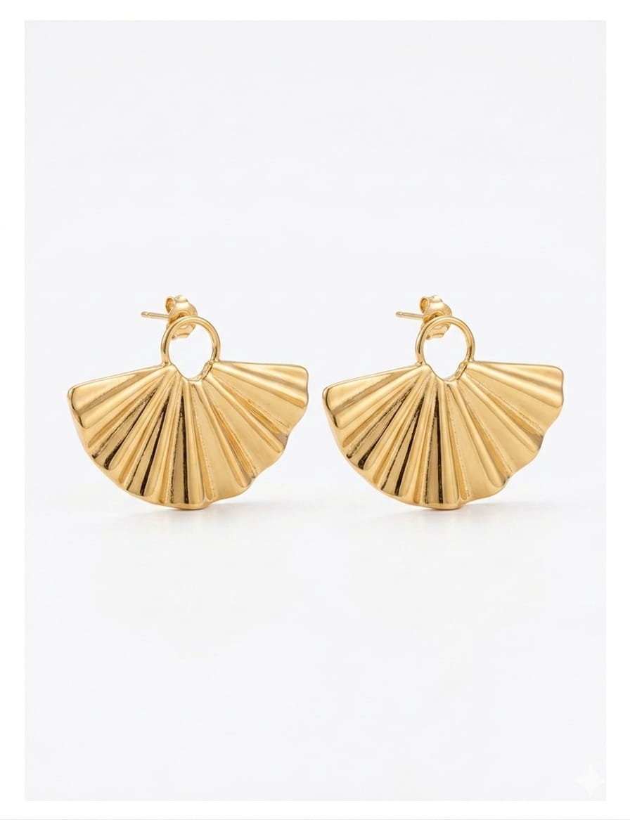 Aretes Abanico 