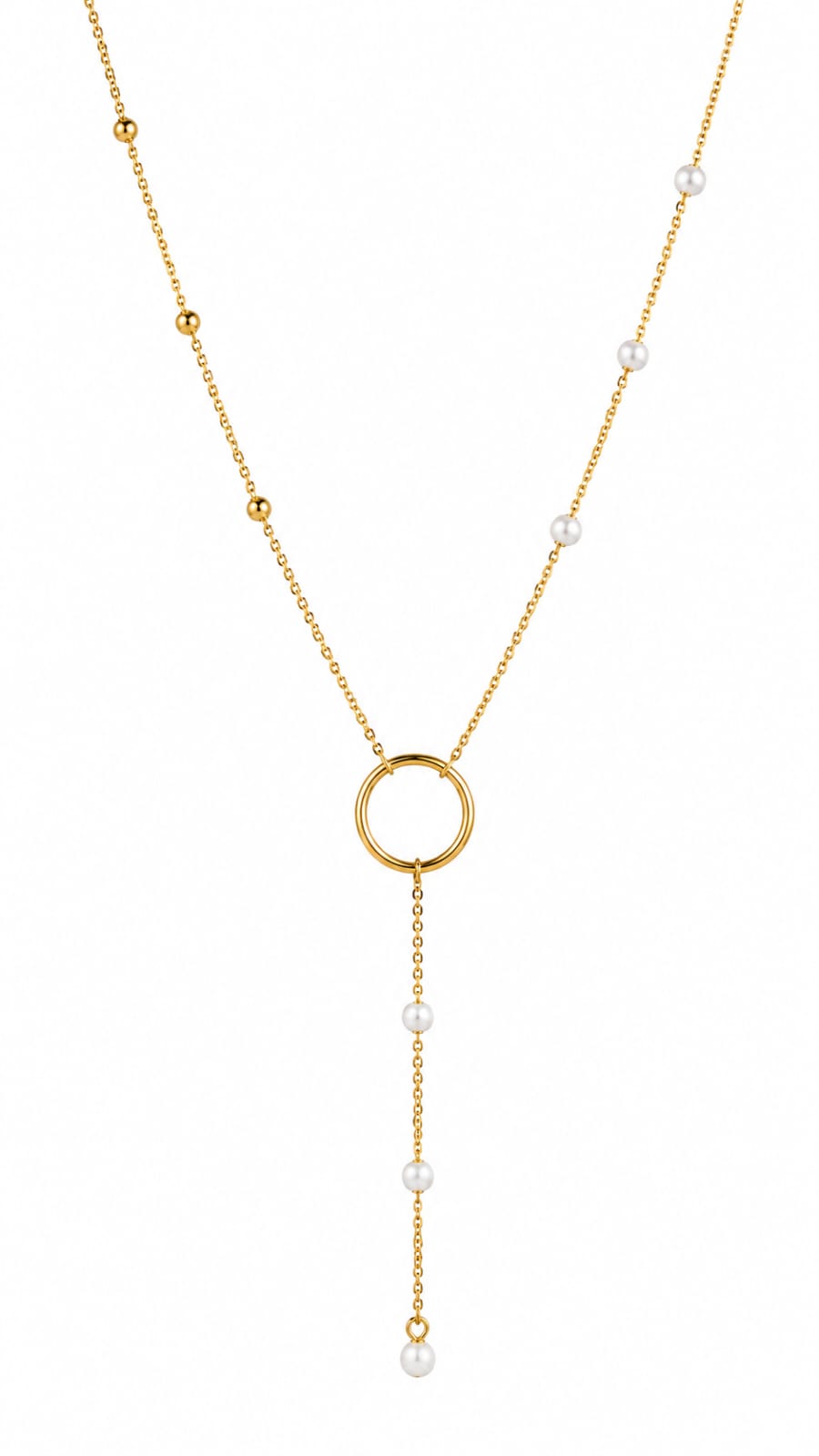 Collar Perla Celeste