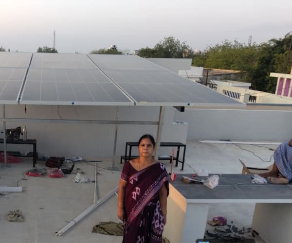 Bolavaram Proddatur 3KW solar installation
