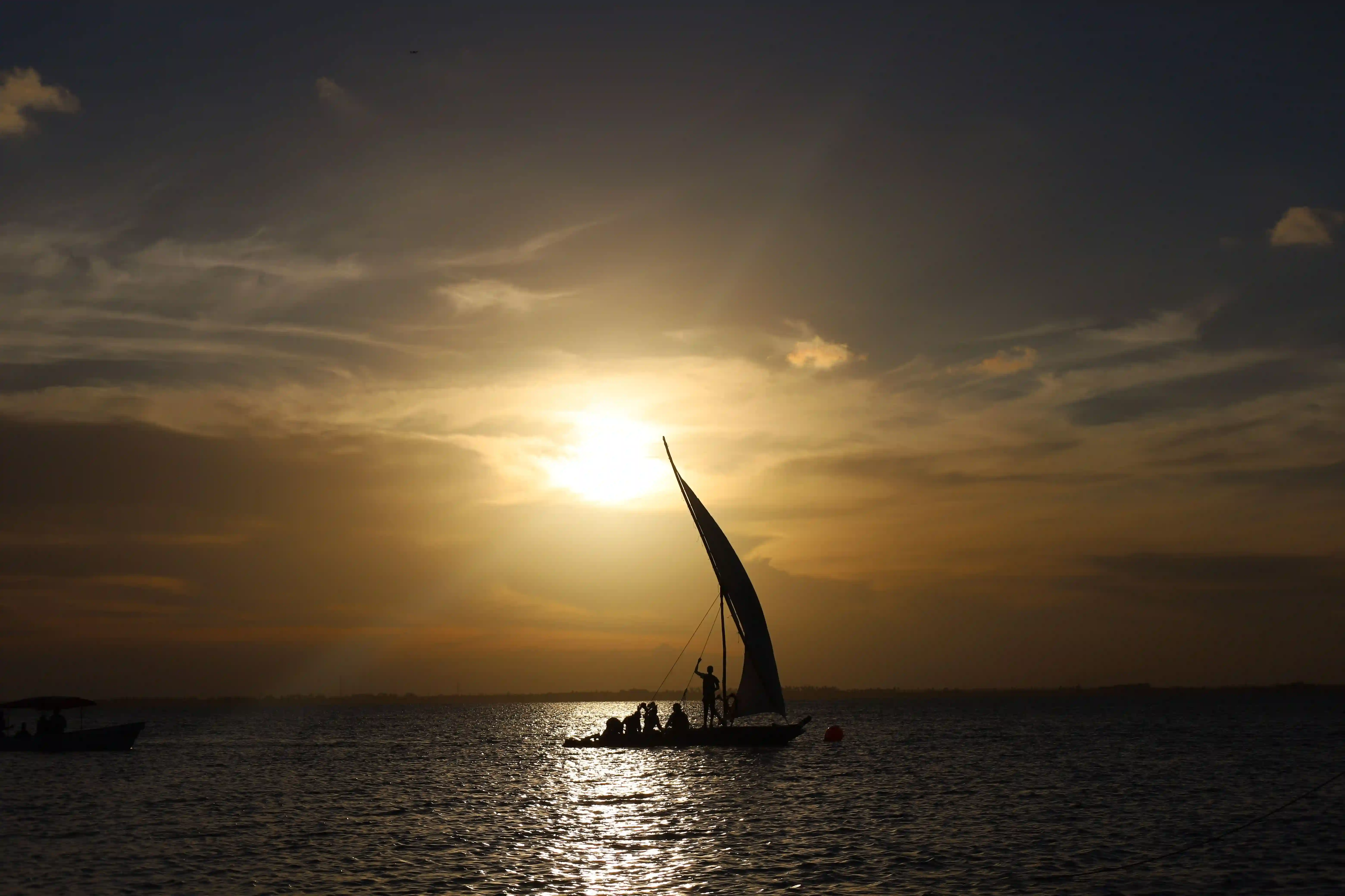 Evening dhow cruising experience in Zanzibar