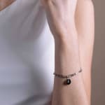 Moonglow Jewelry Bracelets Solar Link Bracelet in Stainless Steel