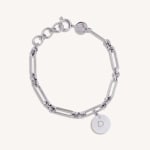 Moonglow Jewelry Bracelets Solar Link Bracelet in Stainless Steel