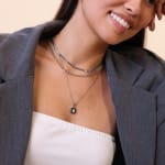 Moonglow Jewelry Necklaces Sky Light Necklace in Stainless Steel