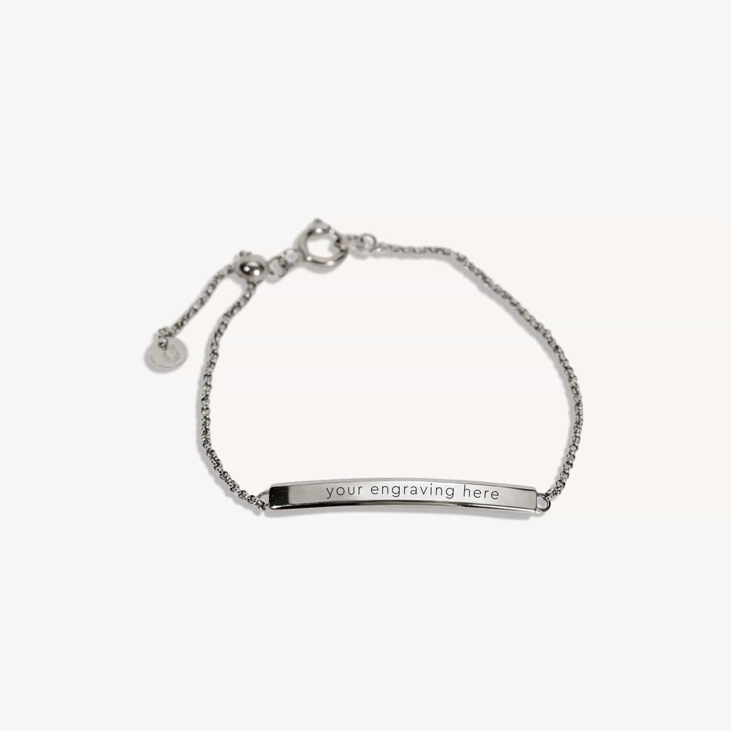 Moonglow Jewelry Bracelets The Engravable Bar Bracelet