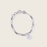 Moonglow Jewelry Bracelets Solar Link Bracelet in Stainless Steel