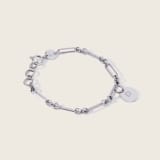 Moonglow Jewelry Bracelets Solar Link Bracelet in Stainless Steel