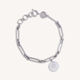 Moonglow Jewelry Bracelets Solar Link Bracelet in Stainless Steel