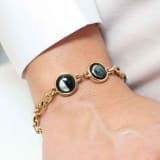 Lunar Link II Bracelet in Gold