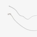 Lunar Horizon Three Moon Necklace in Stainless Steel