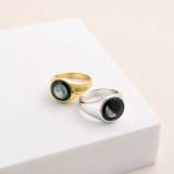 Selene Ring in Stainless Steel