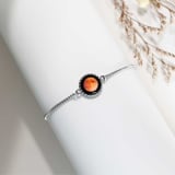 Harvest Moon Carina Twist Bracelet in Stainless Steel