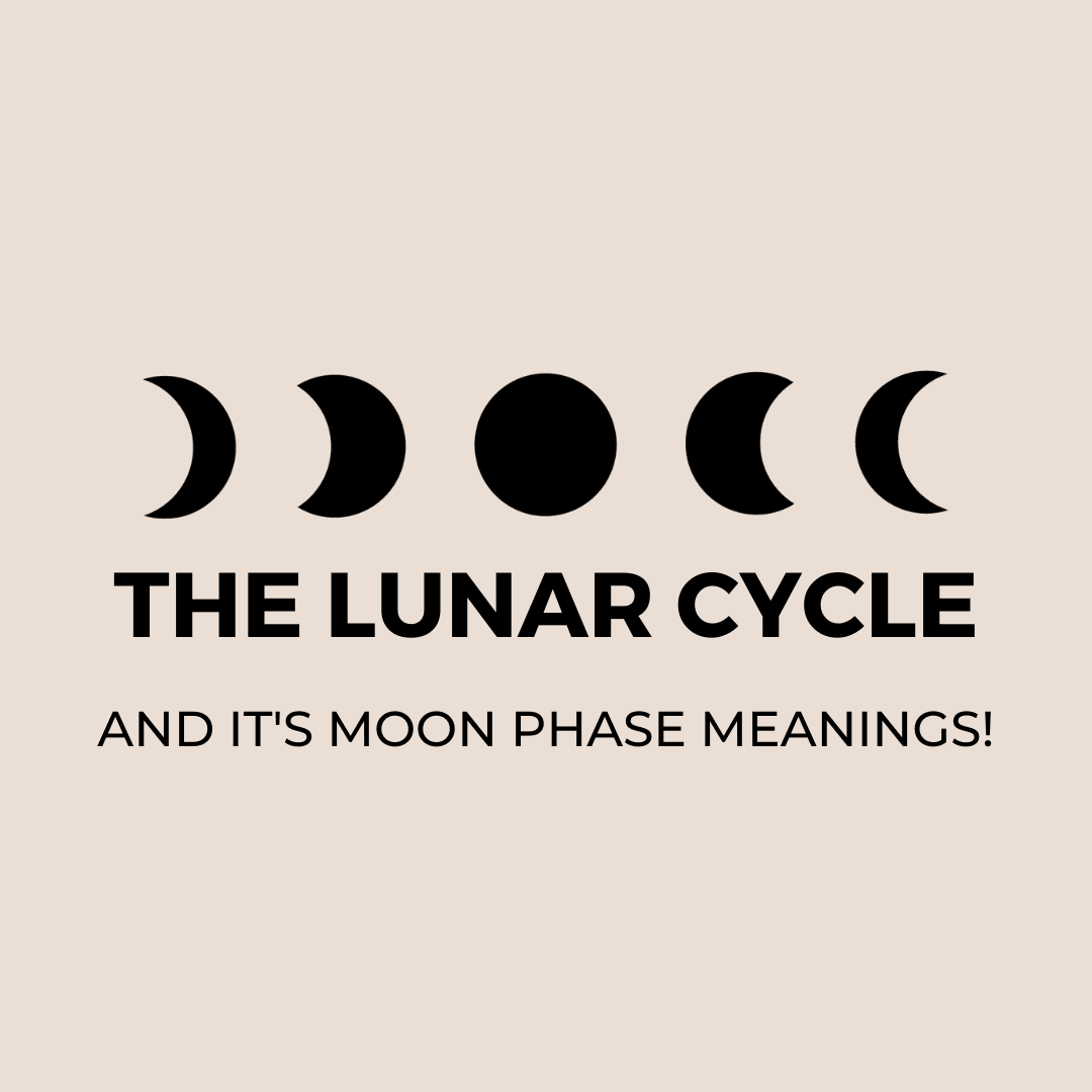 The Lunar Cycle and It's Moon Phase Meanings