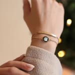 Moonglow Jewelry Bracelets Carina Twist and To the Moon and Back Bracelet in gold Bundle
