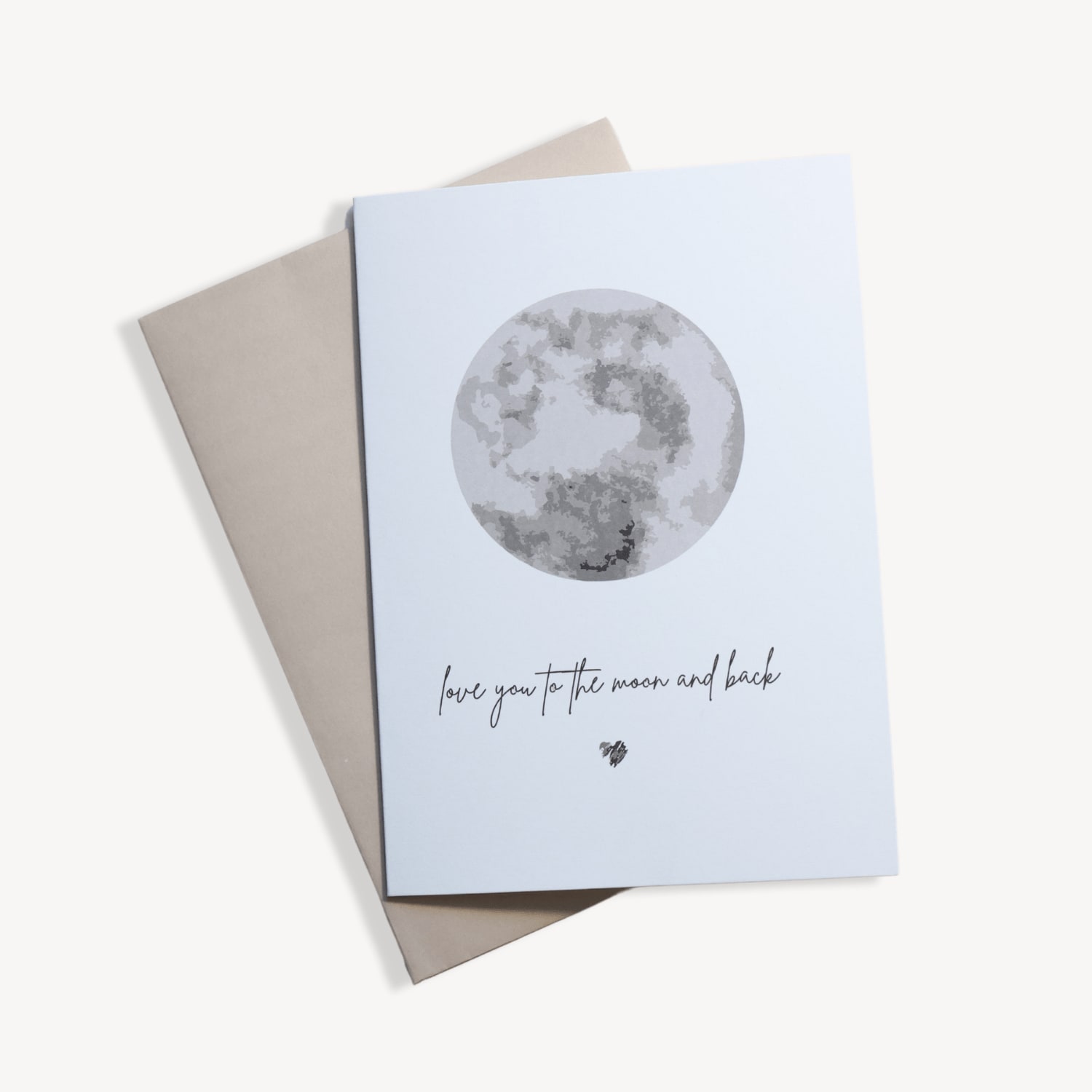 Moonglow Jewelry Gift Wrap Special Edition Moon Message - I Love You To The Moon & Back