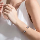 Moonglow Jewelry Bracelets Lunar Dyad Cuff Bracelet in Stainless Steel