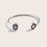 Moonglow Jewelry Bracelets Lunar Dyad Cuff Bracelet in Stainless Steel